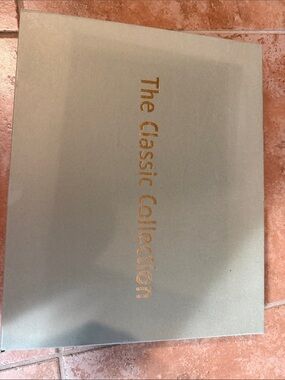 The Classic Collection Gold Logo Box - Sage Green